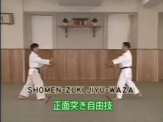 Shomen Tsuki Jiyu Waza