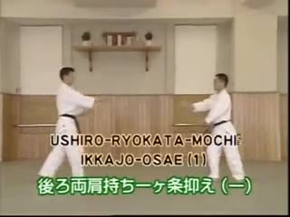 Ushiro Ryo Kata Mochi Ikkajo Osae (1)