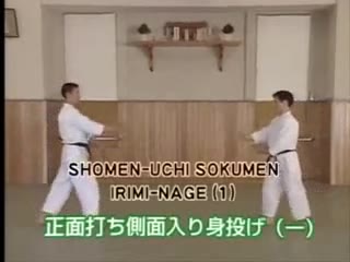 Shomen Uchi Sokumen Irimi Nage (1)