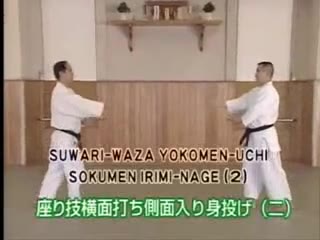 Suwari Waza Yokomen Uchi Sokumen Irimi Nage (2)