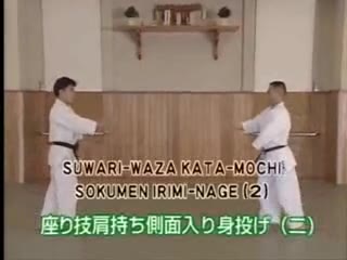 Suwari Waza Kata Mochi Sokumen Irimi Nage (2)
