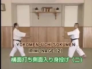 Yokomen Uchi Sokumen Irimi Nage (2)