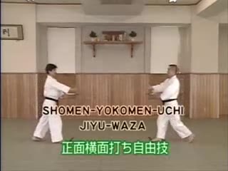 Shomen Yokomen Uchi Jiyu Waza