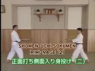 Shomen Uchi Sokumen Irimi Nage (2)
