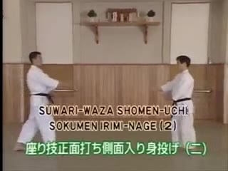 Suwari Waza Shomen Uchi Sokumen Irimi Nage (2)