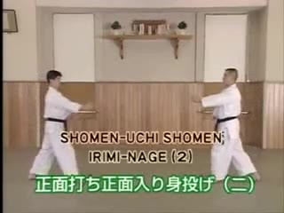 Shomen Uchi Shomen Irimi Nage (2)