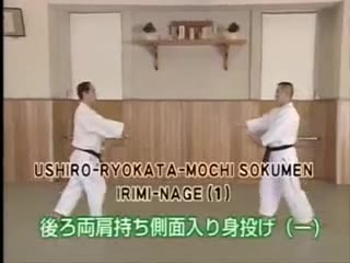 Ushiro Ryo Kata Sokumen Irimi Nage (1)