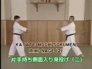 Katate Mochi Sokumen Irimi Nage (2)