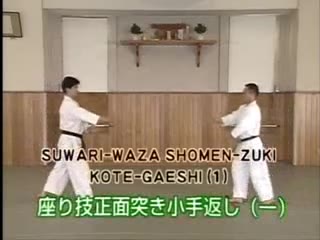 Suwari Waza Shomen Tsuki Kotegaeshi (1)