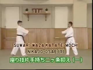 Suwari Waza Katate Mochi Nikajo Osae (1)