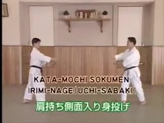 Kata Mochi Sokumen Irimi Nage (Uchi Sabaki)
