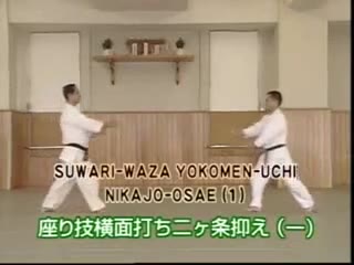 Suwari Waza Yokomen Uchi Nikajo Osae (1)